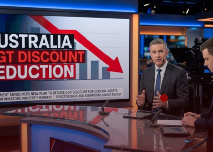 australia cgt discount reduction.