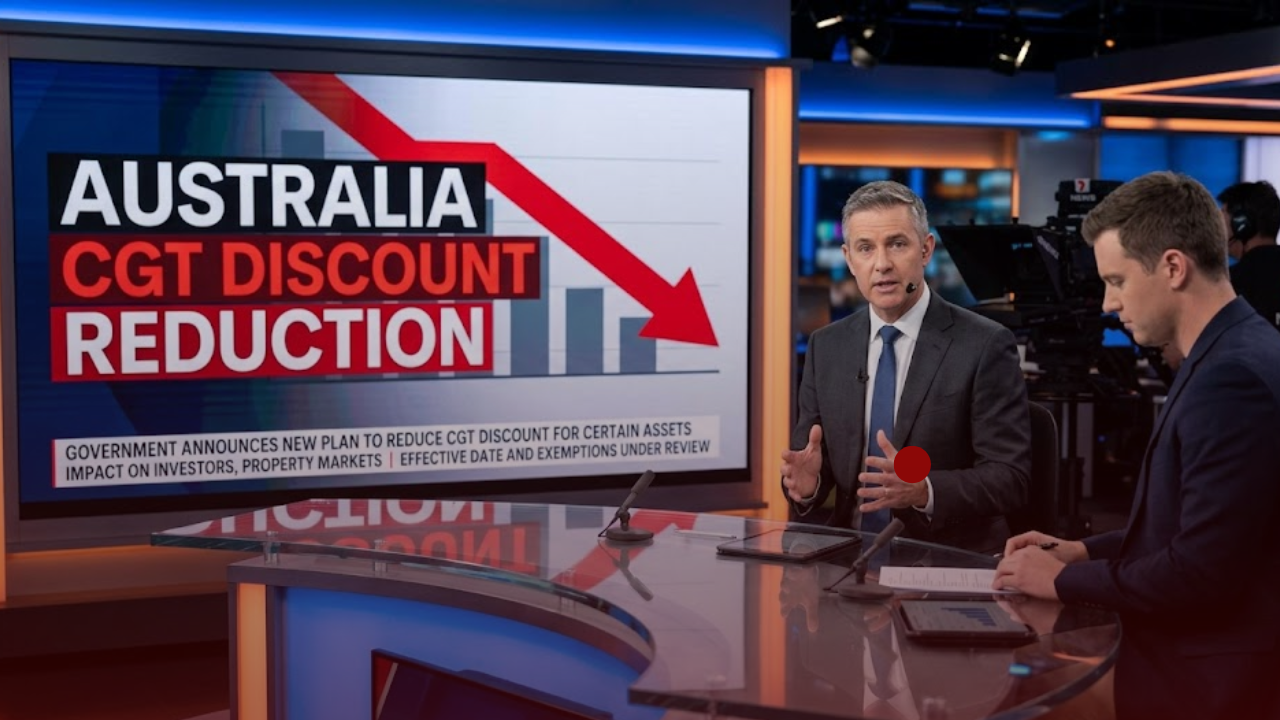 australia cgt discount reduction.