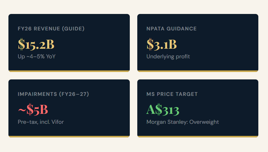 CSL's share price