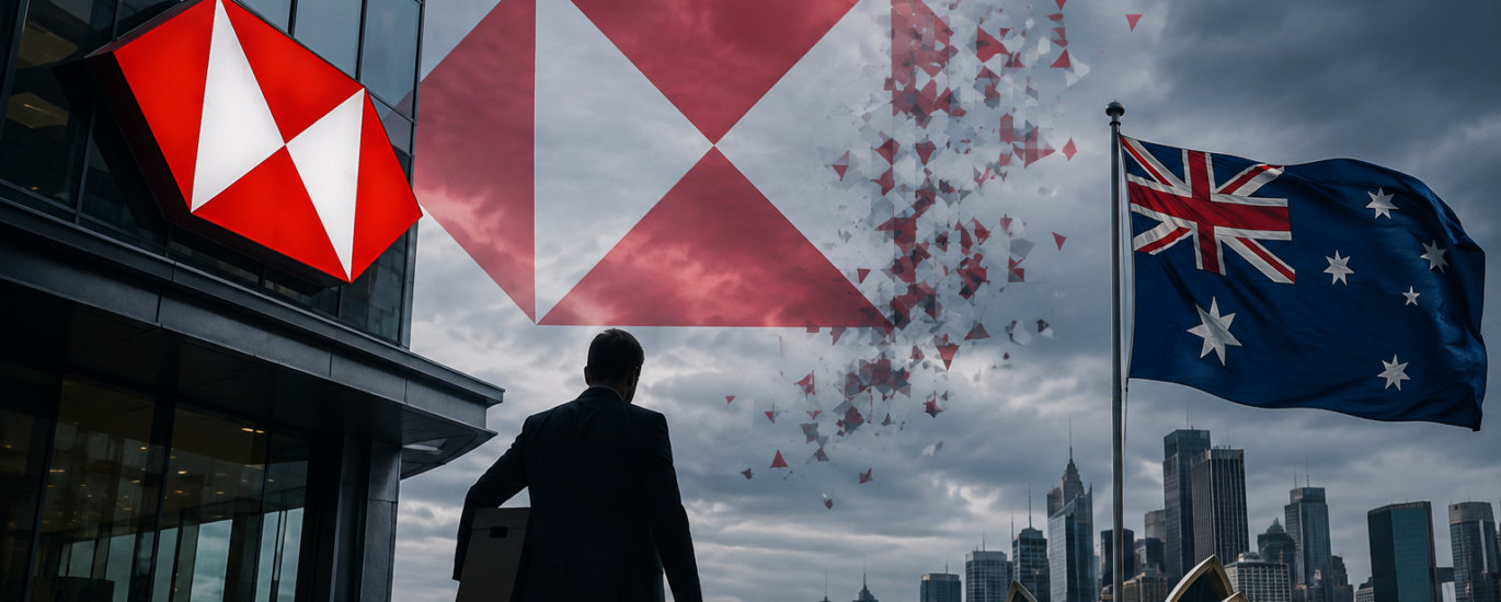 hsbc leaving australia
