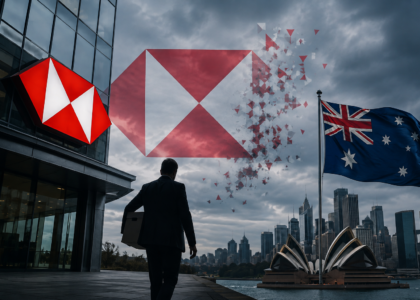 hsbc leaving australia